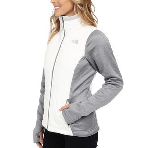 Women’s white north face jacket